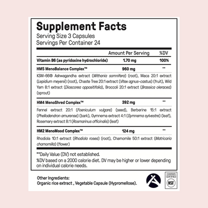 Happy Mammoth **No disponible Hormona Harmony Natural Hormonal Support for